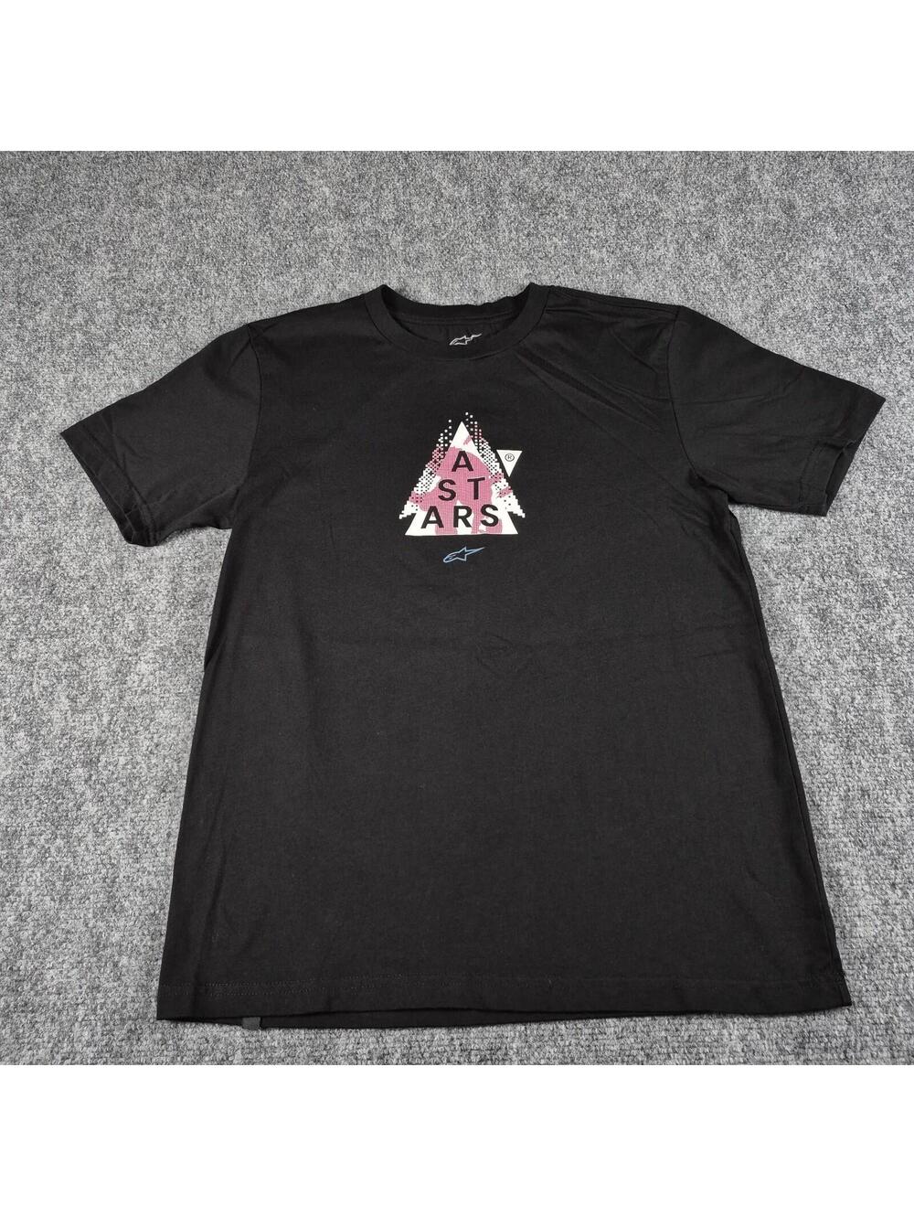 Alpinestars Ageless Logo Astars T-Shirt Black S Motocross Supercross Motorcycles